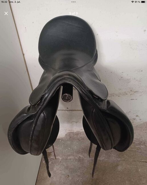 Santa Cruz Octavia 16” dressage saddle, Santa Cruz Octavia, Susanne, Dressage Saddle, Redsted, Image 9
