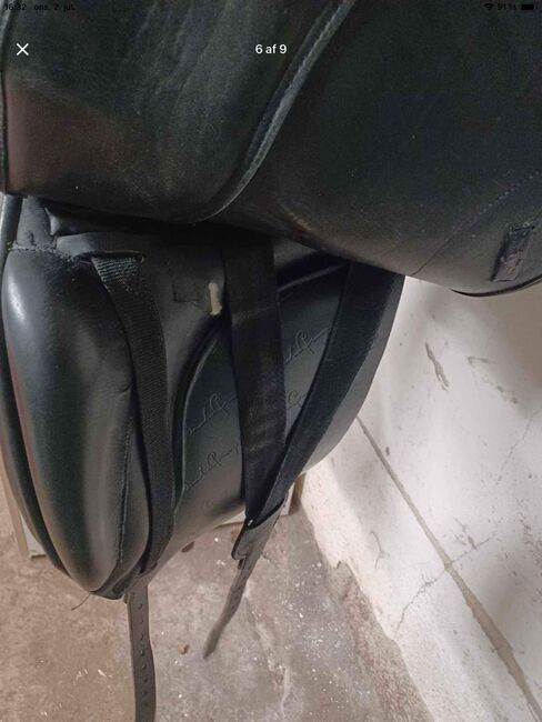 Santa Cruz Octavia 16” dressage saddle, Santa Cruz Octavia, Susanne, Dressursattel, Redsted, Abbildung 6