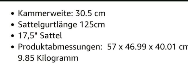 Sattel 17,5, Tiana Maduch , Vielseitigkeitssattel (VS), Neuss, Abbildung 2