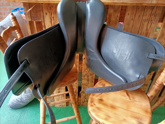 Sattel Butterfly Comfort Uta Gräf 18 T, Butterfly Comfort Sondermodell , Jessika, Dressursattel, Hamburg , Abbildung 10