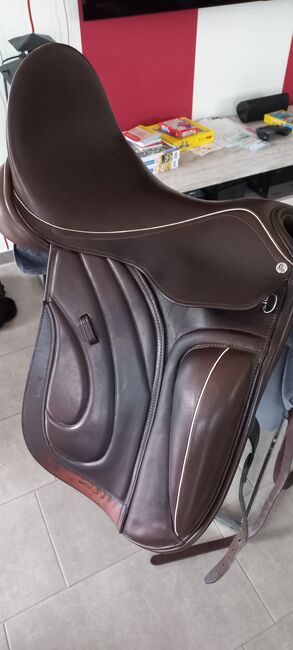 Sattel Dressur Hidalgo Roma 18" braun Leder, Hidalgo Roma, Anja Primus, Dressursattel, Salzbergen, Abbildung 7