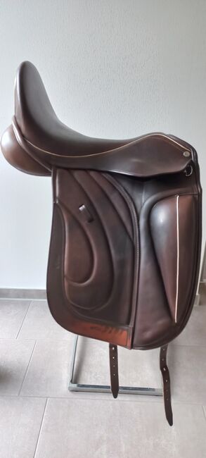 Sattel Dressur Hidalgo Roma 18" braun Leder, Hidalgo Roma, Anja Primus, Dressursattel, Salzbergen, Abbildung 4