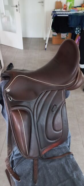 Sattel Dressur Hidalgo Roma 18" braun Leder, Hidalgo Roma, Anja Primus, Dressursattel, Salzbergen, Abbildung 8