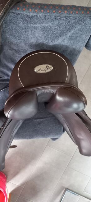 Sattel Dressur Hidalgo Roma 18" braun Leder, Hidalgo Roma, Anja Primus, Dressursattel, Salzbergen, Abbildung 9