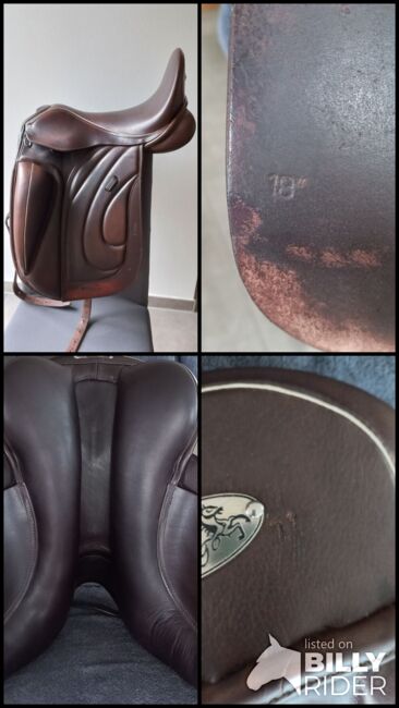 Sattel Dressur Hidalgo Roma 18" braun Leder, Hidalgo Roma, Anja Primus, Dressursattel, Salzbergen, Abbildung 14
