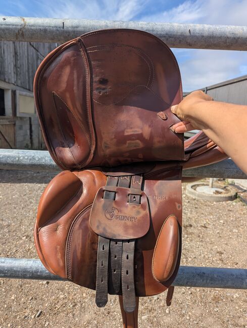 Sattel Prestige Model Sidney, Prestige Sidney, Franziska, Jumping Saddle, Roppentzwiller, Image 2