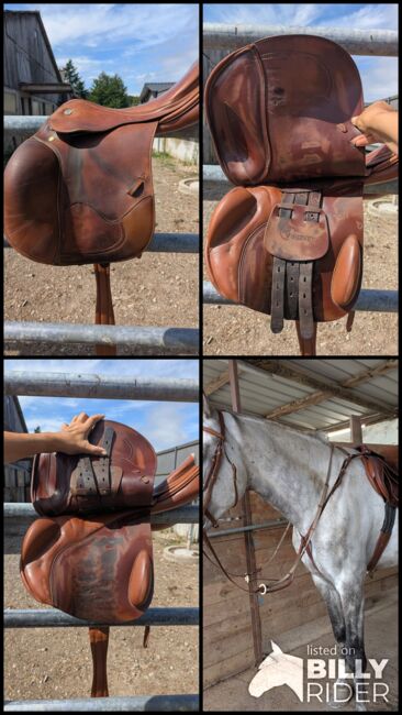 Sattel Prestige Model Sidney, Prestige Sidney, Franziska, Jumping Saddle, Roppentzwiller, Image 9
