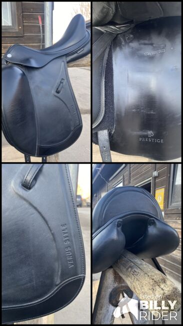 Sattel Prestige Venus Style 2D Nero 17 Zoll, Prestige Prestige Venus Style 2D Nero 17 Zoll, Miriam, Dressage Saddle, Bietigheim-Bietigheim, Image 7