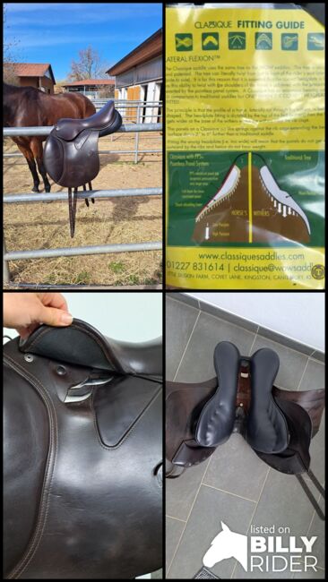 Sattel WOW Classic  VSS 17 Zoll, WOW Classique , Sandra Hofmann, Vielseitigkeitssattel (VS), Dittellbrunn, Abbildung 14