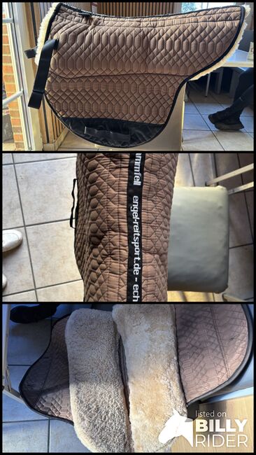 Satteldecke echt Lammfell, Leslie, Andere Pads, Zetel Neuenburg, Abbildung 4