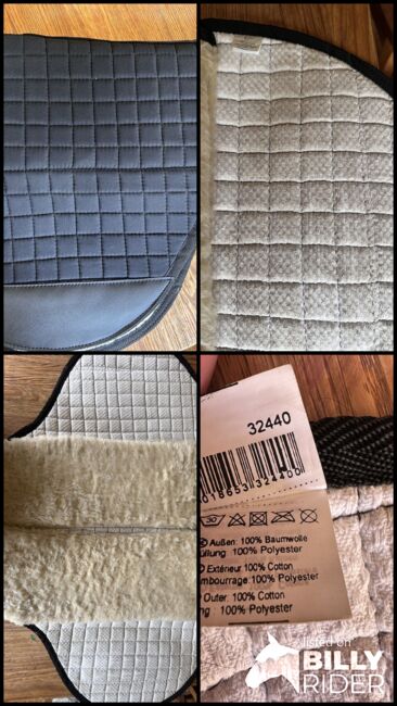 Satteldecke / Sattelunterlage Freedom für Sattel ohne Sattelbaum, Kerbl Sattelunterlage Freedom, S. Müller , Andere Pads, Lüdenscheid , Abbildung 6
