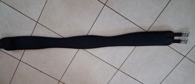 Sattelgurt mit Elastikeinsatz in schwarz Länge 140 cm, Showmaster , Rita Kadziela , Sattelgurte, Landsberg 