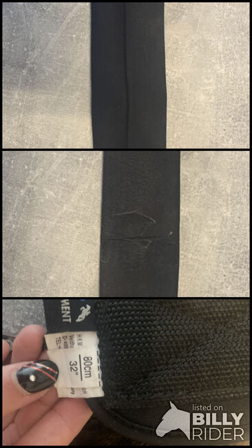 Sattelgurt mit elastischen Schnallen 80 cm, Krissi , Sattelgurte, Wilkau-Haßlau, Abbildung 4