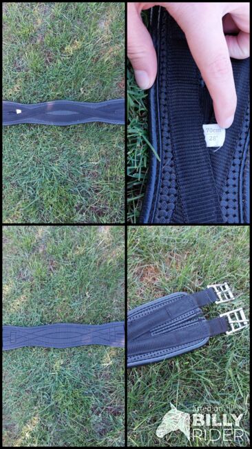 Sattelgurt Länge 70cm weich gepolstert / ergonomisch ausgeschnitten, Nicole , Sattelgurte, Norderstedt, Abbildung 6