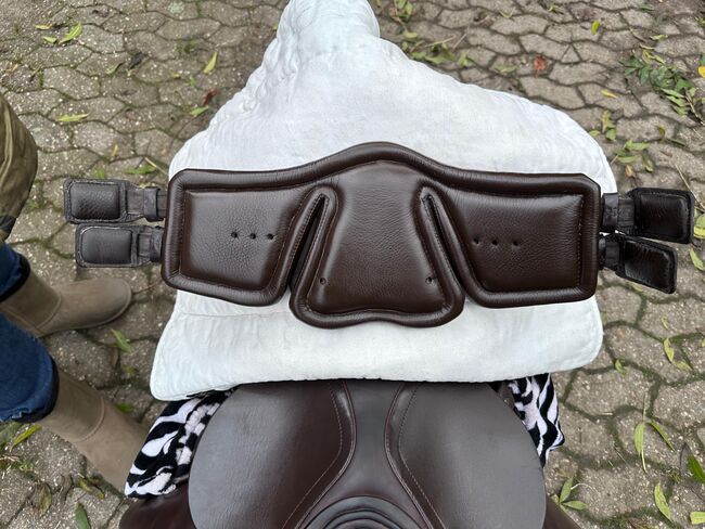 Sattelgurt - Stübben - Equisoft mit Lederpolster- 55cm - braun, Stübben Equisoft , Claudia Moertter, Sattelgurte, Krefeld, Abbildung 3
