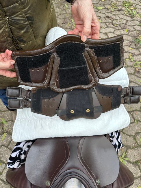 Sattelgurt - Stübben - Equisoft mit Lederpolster- 55cm - braun, Stübben Equisoft , Claudia Moertter, Sattelgurte, Krefeld, Abbildung 4