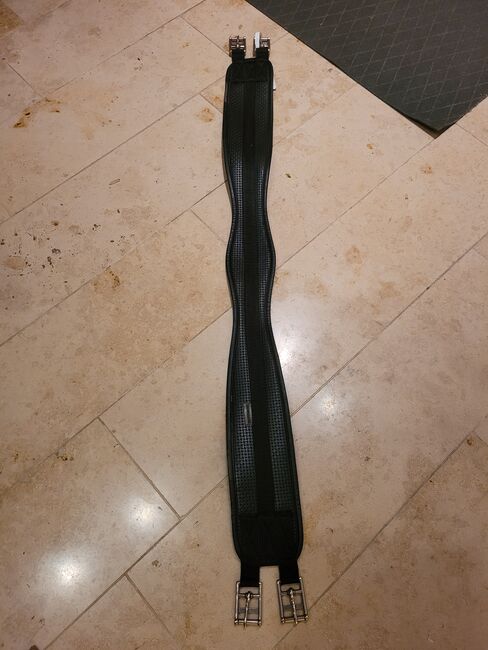 Sattelgurt tailliert 110cm schwarz, Showmaster, Laura, Sattelgurte, Glonn, Abbildung 2