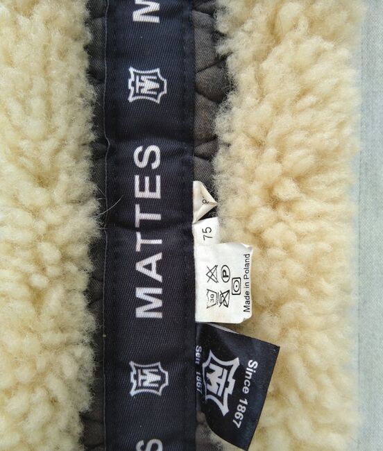 Sattelgurt Western Mattes Lammfell 75 cm, Mattes Lammfell , C. Köpf, Sattelgurte, Kempten, Abbildung 2
