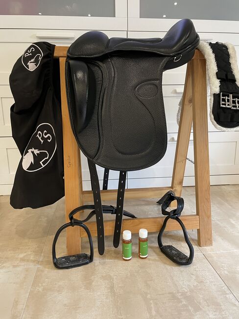 Sattelkissen PS Leikur 17 Zoll Set, PS Leikur, Jasmin , Isländersattel, Ottobrunn 