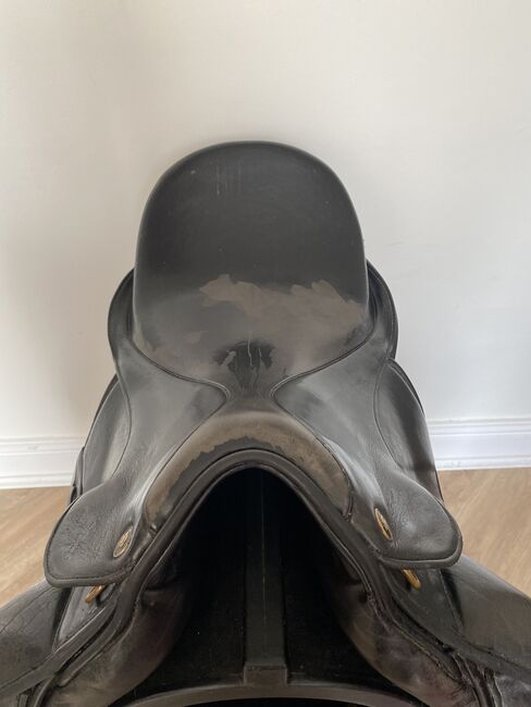Sattlerei Hennig black dressage saddle 17.5 medium, Sattlerei Hennig, Kim, Siodła ujeżdżeniowe, Chelmsford, Image 8