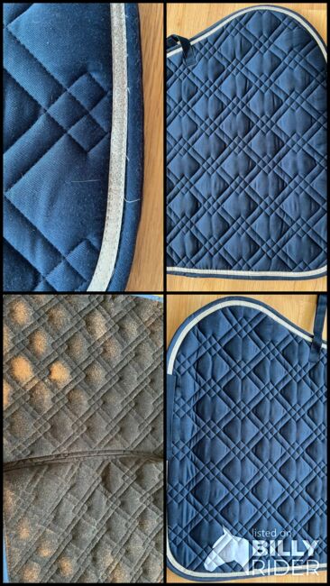 Schabracke blau gebraucht Vielseitigkeit, Sabrina , Dressage Pads, Weißenburg , Image 5