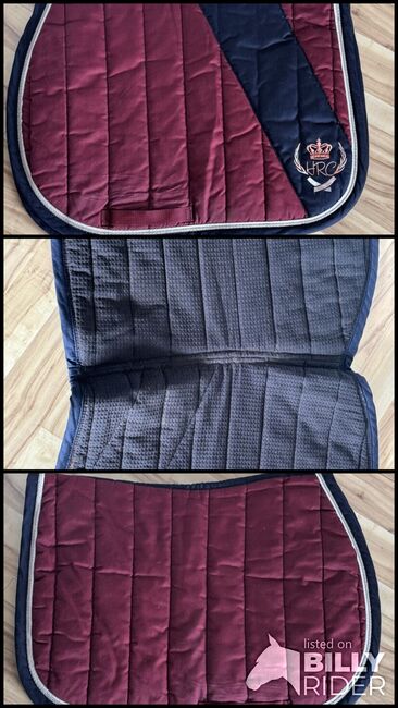 Schabracke rot, HRC, Angelina  Stunz , Dressage Pads, Bodenfelde, Image 4