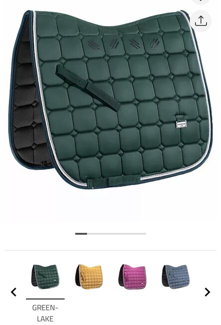 Schabracke VS mit Ohrengarn F von Felix Bühler, Schabracke und Fliegenhaube Essential von Felix Bühler, Naemi, Dressage Pads, Widnau, Image 5
