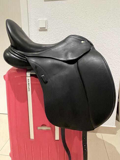 Schleese Flamenco 17,5‘ schwarz Lackkranz, Schleese Flamenco, Stefanie, Dressage Saddle, Neuenburg am Rhein, Image 6