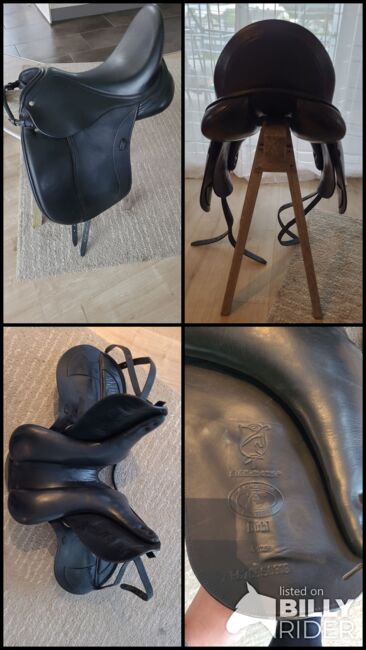 Schleese Sattel 17,5 Zoll,Modell Bubi aus 2018, Schleese Bubi, Isabel , Dressage Saddle, Kirchhain, Image 5