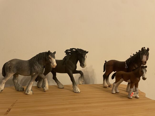 Schleich Pferde Shirehorse, Schleich, Kaya Matejczyk, Other, Moers