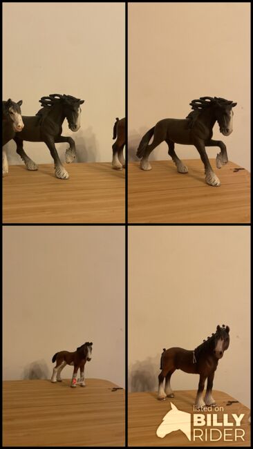 Schleich Pferde Shirehorse, Schleich, Kaya Matejczyk, Other, Moers, Image 6