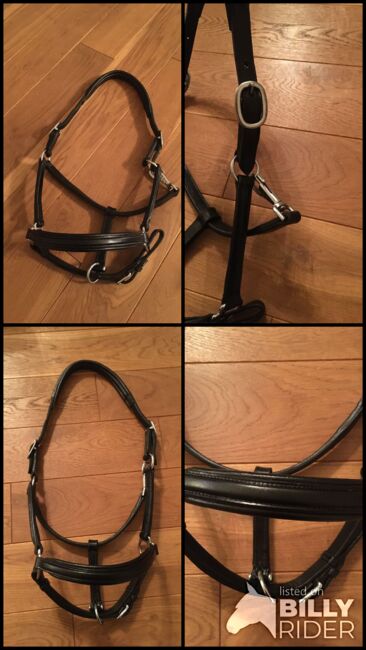 SCHOCKEMÖHLE SPORTS Halfter Ulm, Lederhalfter, schwarz/silber, Schockemöhle Sports , Privat, Halters, Dinklage , Image 8