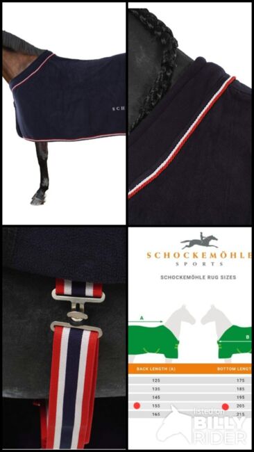 ⭐️Schockemöhle Sports/NAGELNEUE navy Abschwitzdecke ⭐️, Schockemöhle Sports , Familie Rose, Horse Blankets, Sheets & Coolers, Wrestedt, Image 13