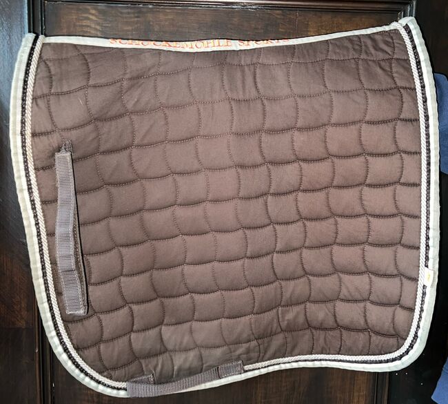 Schockemöhle Sports Schabracke Dressur, Schockemöhle Sports Neo Star Pad Braun, Sissi, Dressage Pads, Steinfeld, Image 2