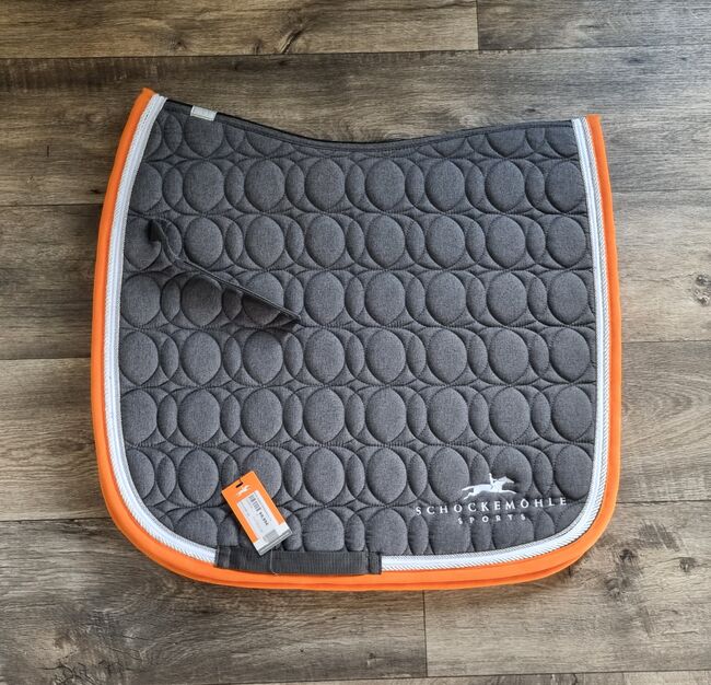 Schockemöhle Schabracke Air Cool II DR Grau/Orange WB, Schockemöhle Air Cool 2, Gesa, Dressage Pads, Edewecht