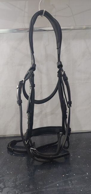 Schockemohle Equitus Delta Bridle BLACK XFULL, Schockemöhle , Carrie Holcombe-Lloyd, Bridles & Headstalls, LEOMINSTER, Image 5