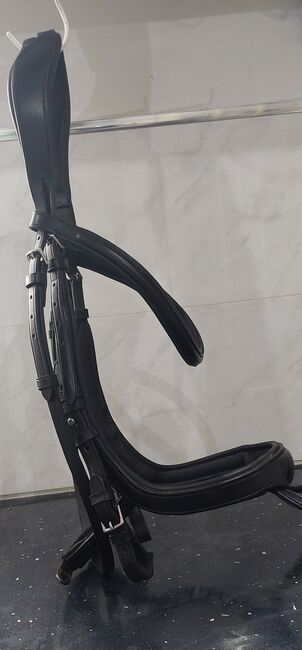 Schockemohle Equitus Delta Bridle BLACK XFULL, Schockemöhle , Carrie Holcombe-Lloyd, Bridles & Headstalls, LEOMINSTER, Image 4