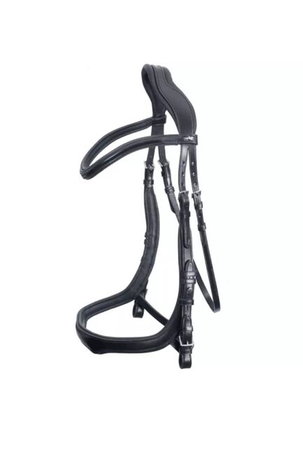 Schockemohle Equitus Delta Bridle BLACK XFULL, Schockemöhle , Carrie Holcombe-Lloyd, Bridles & Headstalls, LEOMINSTER