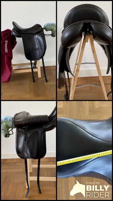 Schutte Dressursattel 17,5 inch, Schutte Arabian Fit, M. S. , Dressage Saddle, Gronau, Image 19