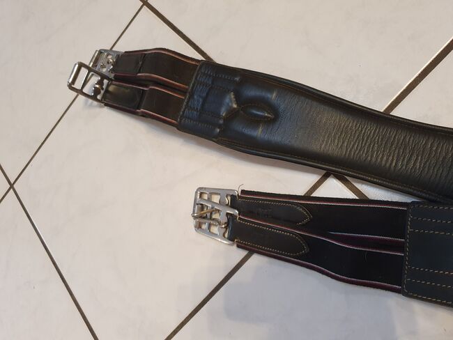 Schwarzer Ledersattelgurt 120 cm, top Zustand, Kiki, Sattelgurte, Burgwedel, Abbildung 5