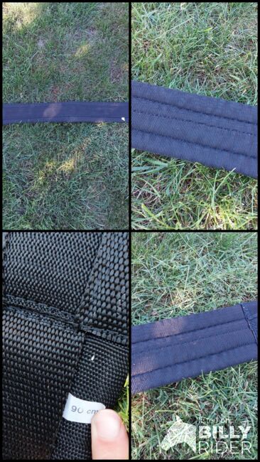 Schwarzer Sattelgurt Länge 90cm glattes Material, Nicole , Sattelgurte, Norderstedt, Abbildung 6