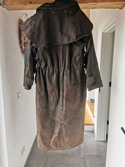 Scippis Oilskin Mantel - Regenreitmantel, Wachsmantel, Regenmantel - Größe S, Scippis Longrider Coat, Hermine S., Kurtki jeździeckie i kamizelki, Groß Sankt Florian, Image 5