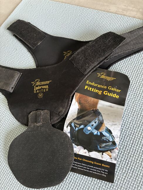 Scoot Boots Trail Gaiter aus Neopren, Scoot Boots  Endurance Trail Gaiter, Angelika Beck, Shoeing, Gründau