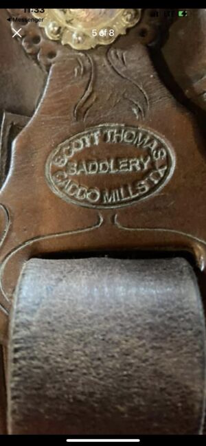 Scott Thomas rope saddle, Scott thomas, Taylor Brown, Western Saddle, Fremont, Image 5