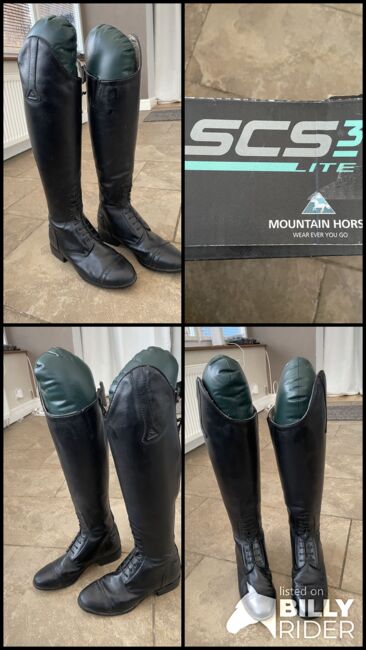 SCS3 Lite Mountain Horse, Mountain Horse SCS3 Lite, Danielle Wilcock , Riding Boots, Copster Green, Image 7