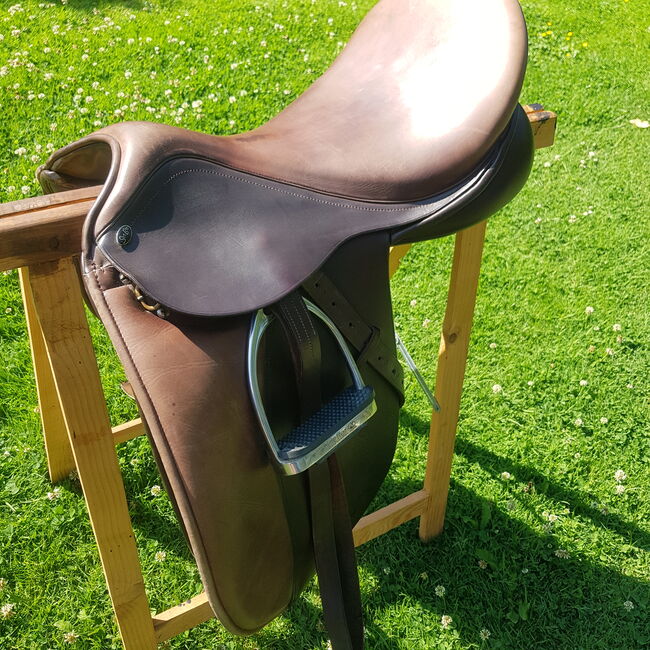 Sea Bis Zamora Dressursattel 17.5 Zoll, SeaBis Zamora, Sandra, Dressage Saddle, Kalkar, Image 9