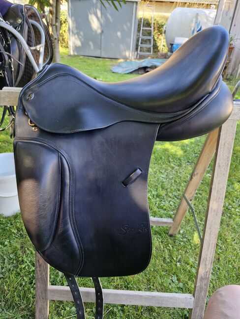 Seabis Dressursattel Vigo 18" Sitzfläche, Seabis Vigo, Martina Groen, Dressage Saddle, Dortmund, Image 4