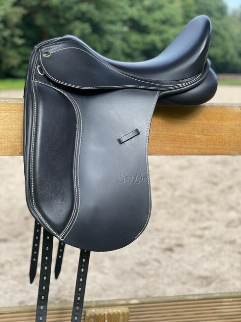 SEABIS Dressursattel CARINA PRO 17" NEU, SEABIS CARINA PRO 17" Größe M, M. Einemann, Dressage Saddle, Ganderkesee