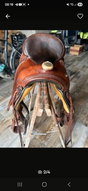 SUCHE Westernsattel D&P flex fit FF1300, Deuber &Partner FF1300 flex fit vario nevada, Anja Raisch, Pad jeździecki, Haiterbach