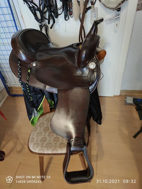 Verkaufe/Tausche Westernsattel, Diamond C, Sattelkammer, Western Saddle, Görzke, Image 2